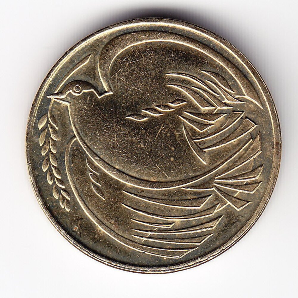 1995 Great Britain 50th Ann of the End of WWII 2 Pounds Coin (b51)